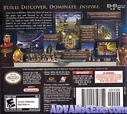 Image n° 2 - boxback : Sid Meier's Civilization Revolution